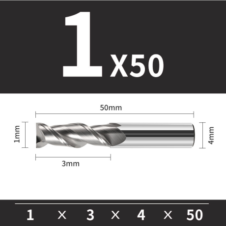 Przejdź do produktu Frez trzpieniowy VHM 2-ostrzowy  do aluminium