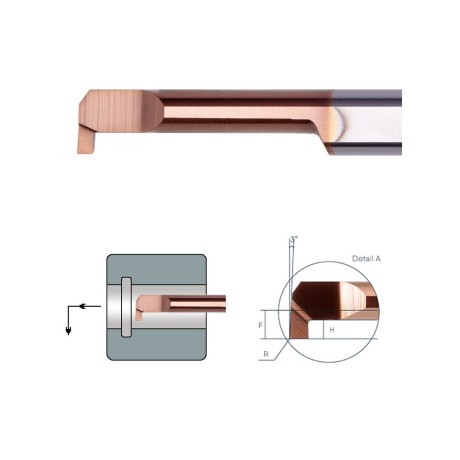 Przejdź do produktu Nóż tokarski mikrowytaczak MGR  VHM TiSiN TiCN
