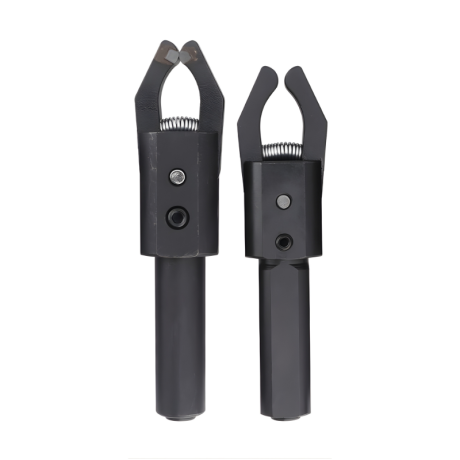 Przejdź do produktu Podajnik / podciągacz pręta tokarka - uchwyt okrągły, kwadratowy | wersja hartowana, wersja węglikowa