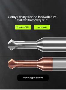 Fazownik dwustronny 90⁰ góra dół dodatni ujemny TiSiN3