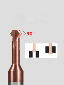 Fazownik dwustronny 90⁰ góra dół dodatni ujemny TiSiN2