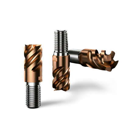 Przejdź do produktu Frez węglikowy wkręcany  VHM | TiSiN | ⌀8-⌀32 |