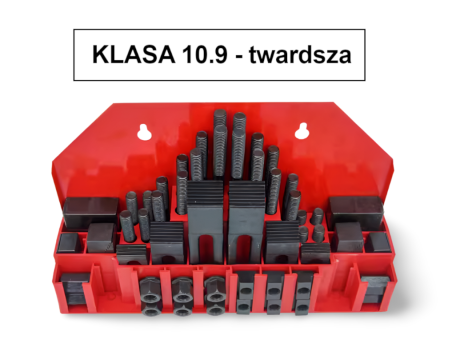Przejdź do produktu Zestaw łap mocujących | Klasa 10.9! | M08-M18 |  Lasze, szpilki, łapy dociskowe