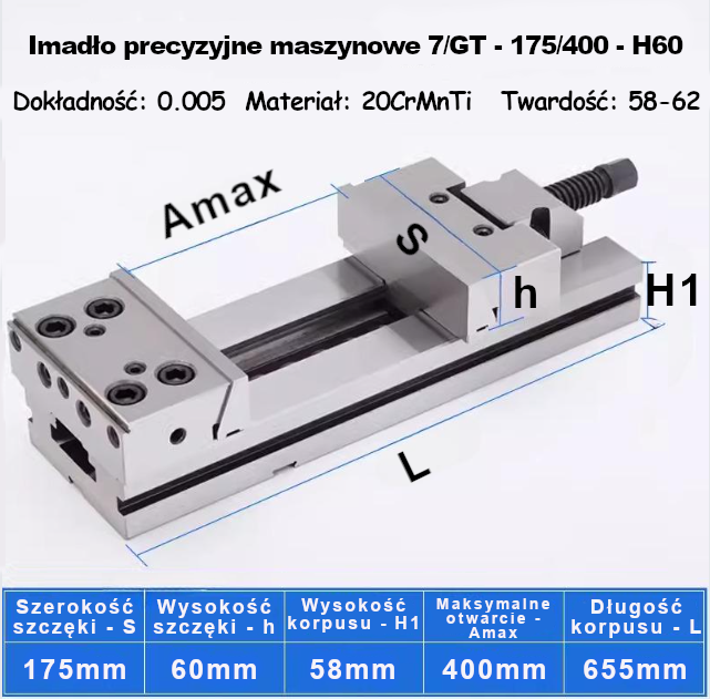 Precyzyjne imadło maszynowe GT  100-300 szer. szczęki  H30-H80_8.png