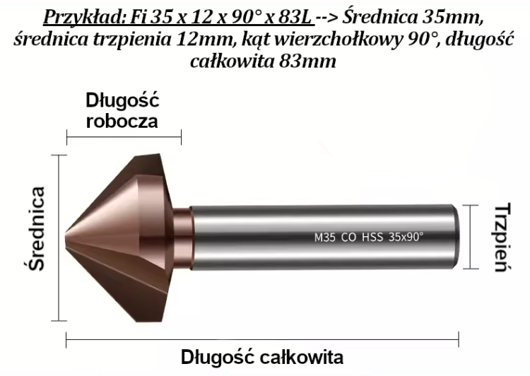 Pogłębiacz stożkowy Fi4,5-Fi60, 90° - HSS-CO - 5% Kobaltu_13.png