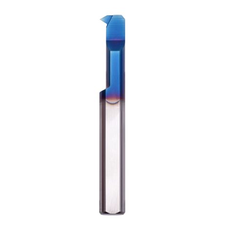 Przejdź do produktu Mini wytaczak gwintujący MIR-A VHM nano-blue - mikronóż do gwintów M w INOX i stalach hartowanych