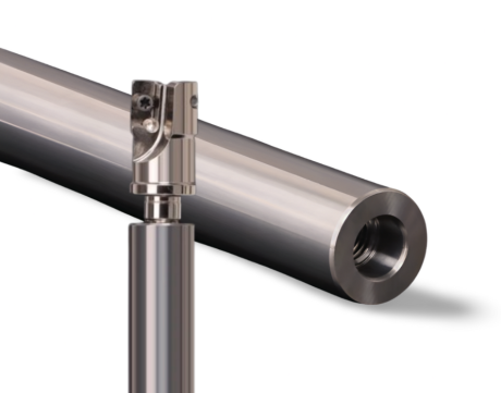 Przejdź do produktu Trzpień frezarski MFT do głowic wkręcanych - węglik spiekany VHM