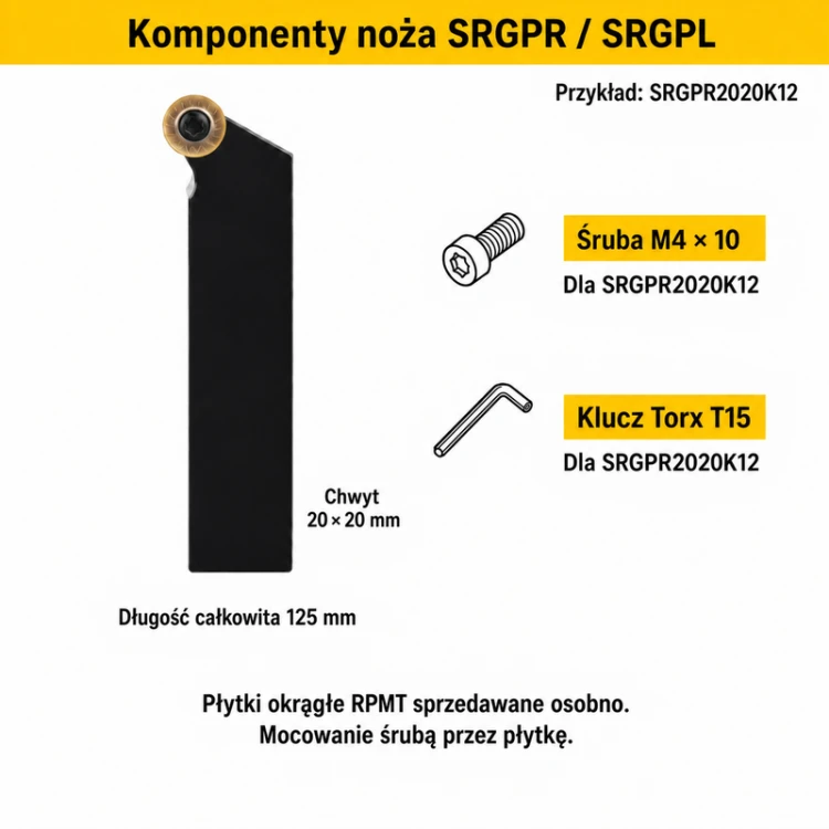 SRGPR2020K12 — wymiary i komponenty