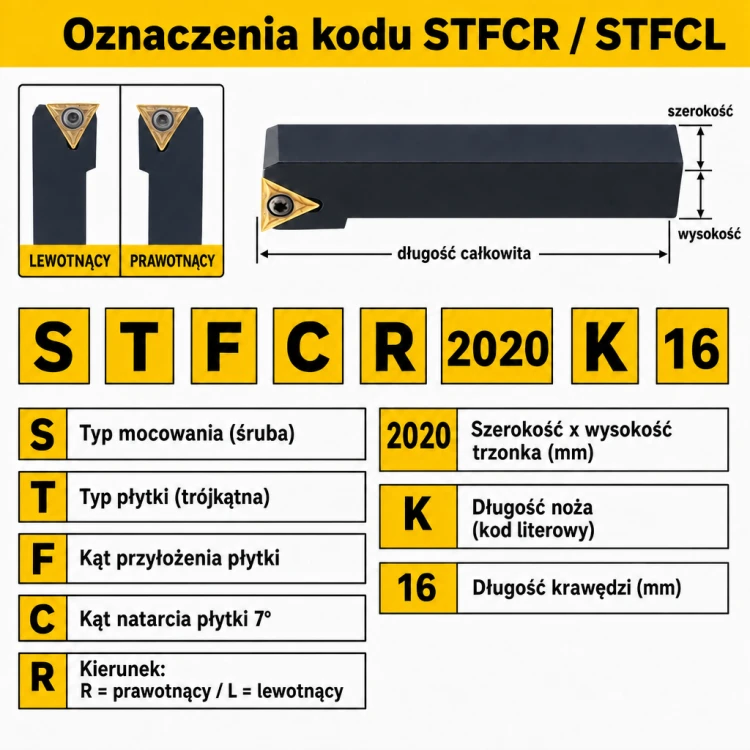STFCR oznaczenia