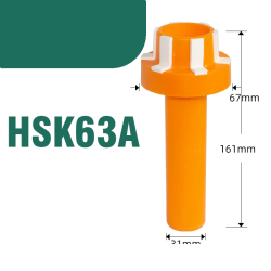 Czyścik wrzeciona HSK63A