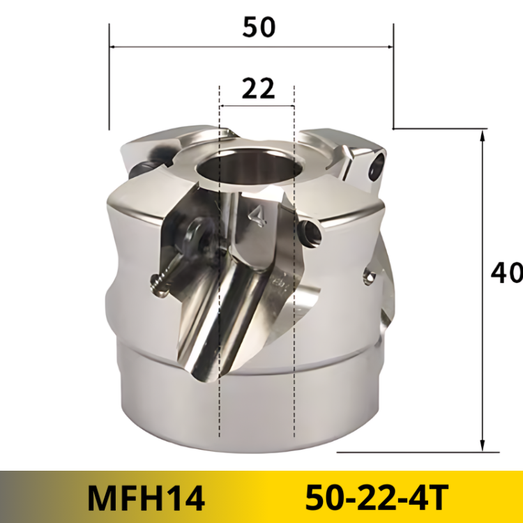 Głowica MFH14R high feed SOMT140520, do zgrubnego frezowania z wysokim posuwem
