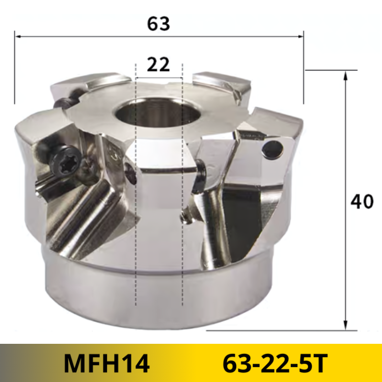 Głowica MFH14R high feed SOMT140520, do zgrubnego frezowania z wysokim posuwem