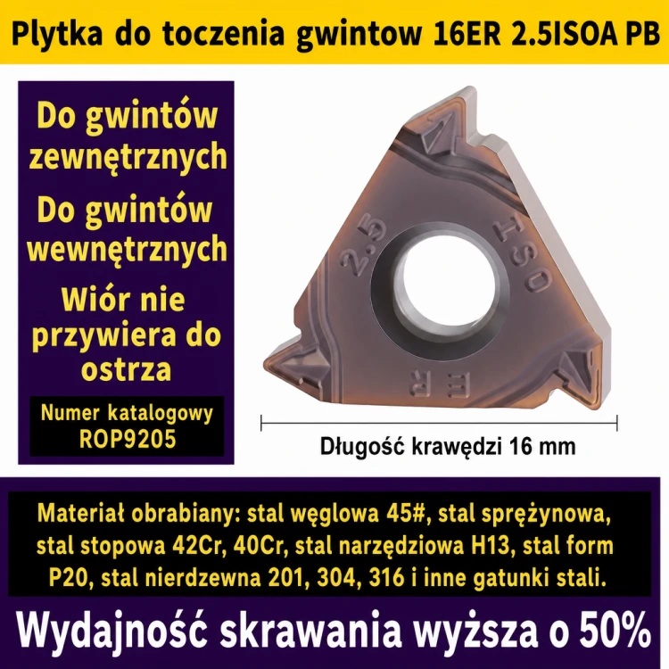 16ER-2.5ISOA-PB