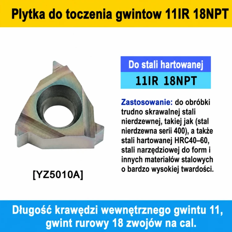 11IR 18NPT YZ5010A