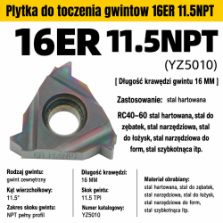 16ER 11.5NPT YZ5010