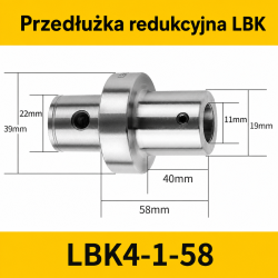 Przedłużka LBK LBK4-1-58