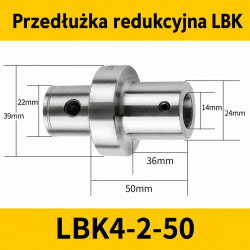 Przedłużka LBK LBK4-2-50