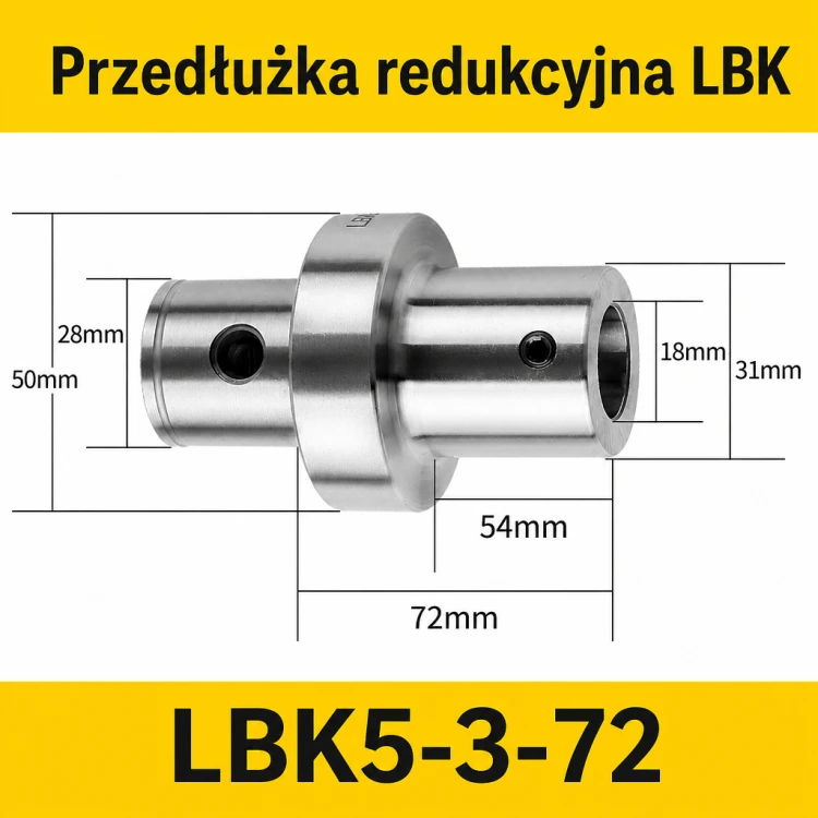 Przedłużka LBK LBK5-3-72