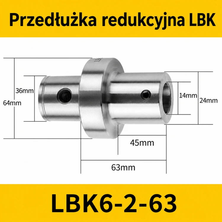 Przedłużka LBK LBK6-2-63