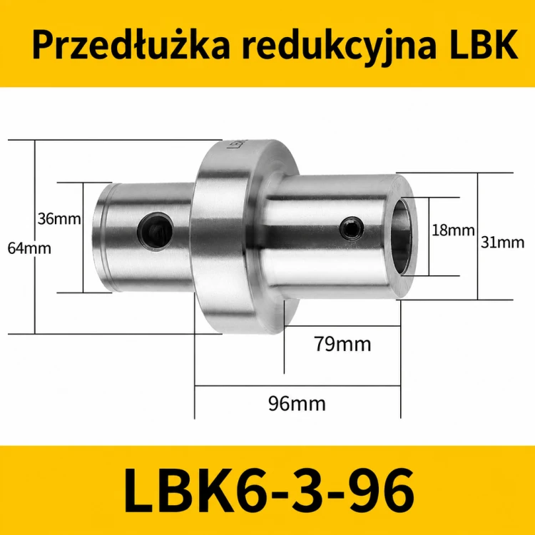 Przedłużka LBK LBK6-3-96