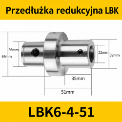 Przedłużka LBK LBK6-4-51
