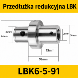 Przedłużka LBK LBK6-5-91