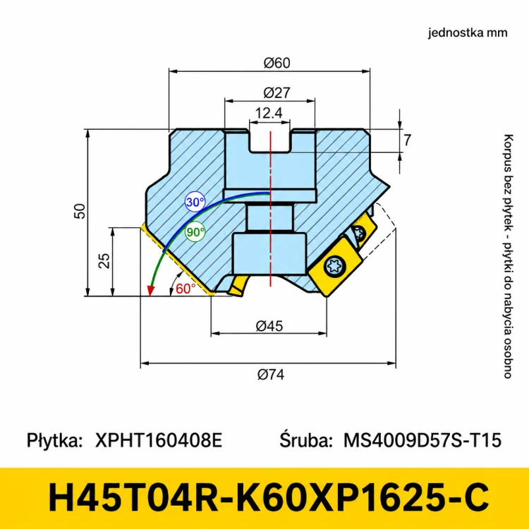 H45T04R H45T04R-K60XP1625-C