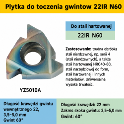 22IR N60 YZ5010A