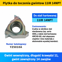11IR 14NPT YZ5010A