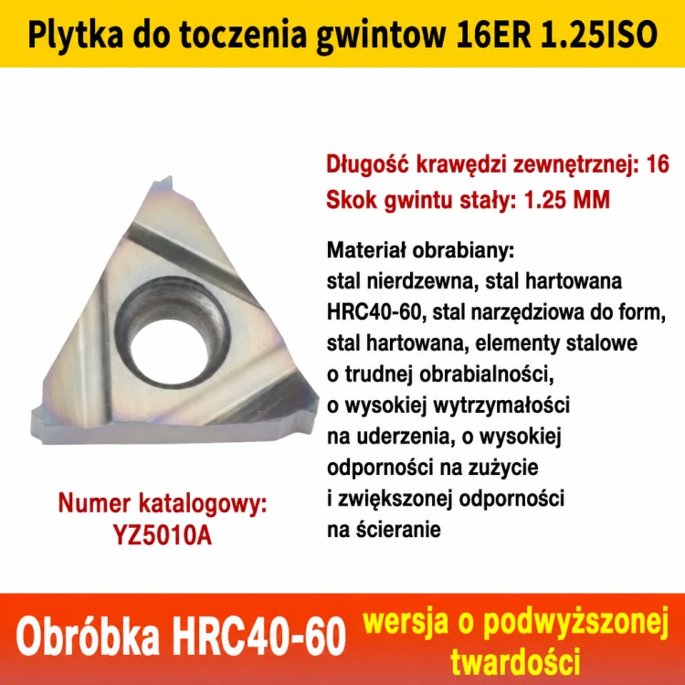 16ER 1.25ISO YZ5010A