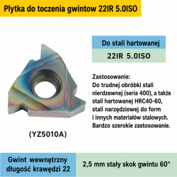 22IR 5.0ISO YZ5010A