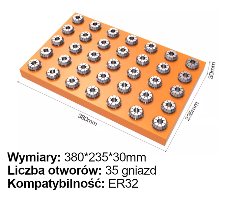 Organizery poziome na tuleje zaciskowe ER25ER32_2.png