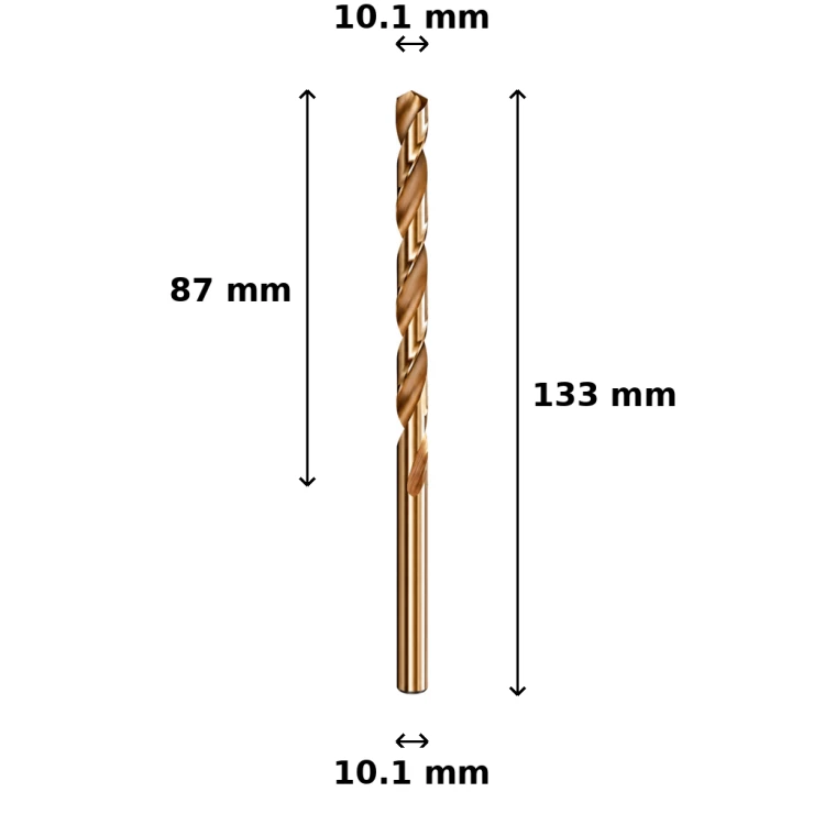 Wiertło kobaltowe Ø10.1 mm