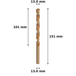 Wiertło kobaltowe Ø13.0 mm