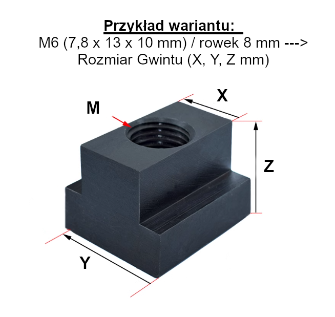 Nakrętka teowa - kostka teowa - M6-M20_11.png