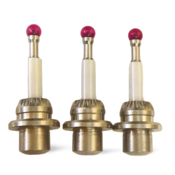 Premium HAIMER 3D Tester Koncówka Rylec Zamiennik z Rubinową Końcówką, Średnica 4 mm, M3, Ceramiczny Trzpień