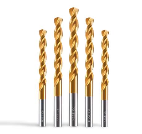 Przejdź do produktu Wiertło Kobaltowe HSSE-Co8 - TiN- Powłoka Tytanowa- HSS M42 | Mocne, Odporne  Na Zużycie