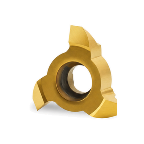 Go to product Metric 60 deg Threading Inserts, 3 Cutting Edges, T 327/TXC System, 1 pc