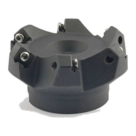 Go to product SN12 45 deg Indexable High Feed Face Mill, Double-Sided 8-Edge SNMX1205 / SNEU1206 Inserts, Facing 50-250 mm