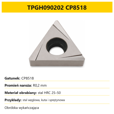 Go to product Carbide Turning Inserts TCMT/TBGT/TPGH/TCGT, WBGW, TBGW, TPGW, TCGW, TBMT, TPMT, TPMH, TCGH | VHM (10SZT.)