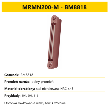 Go to product Grooving Inserts MRMN | VHM (10 pcs)