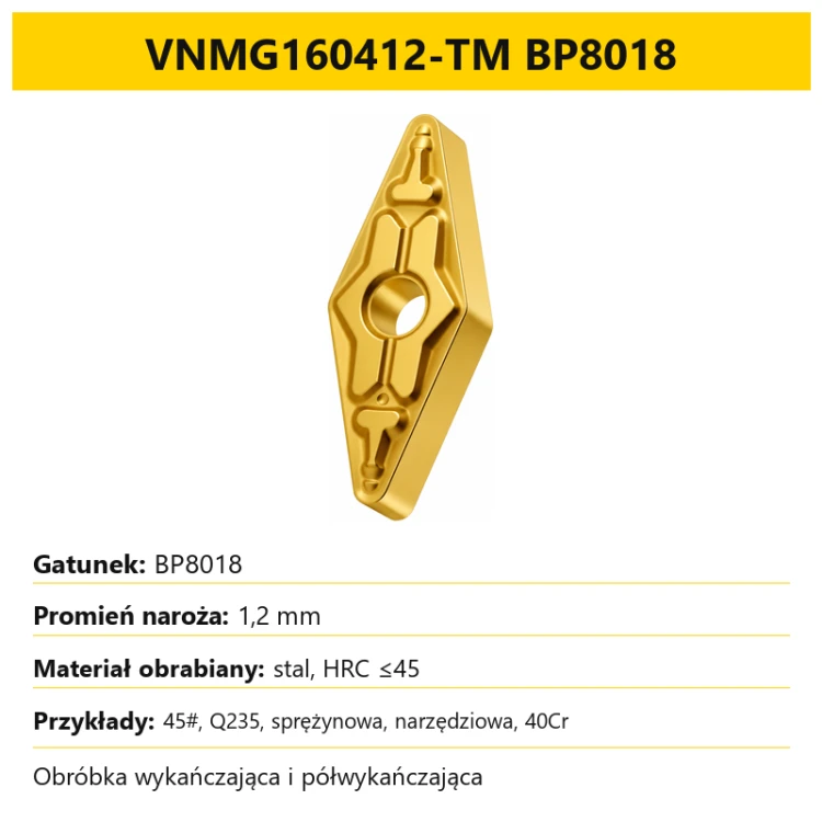 VNMG160412-TM BP8018