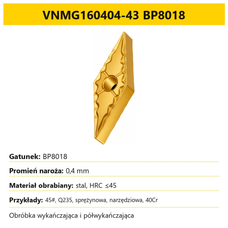 VNMG160404-43 BP8018