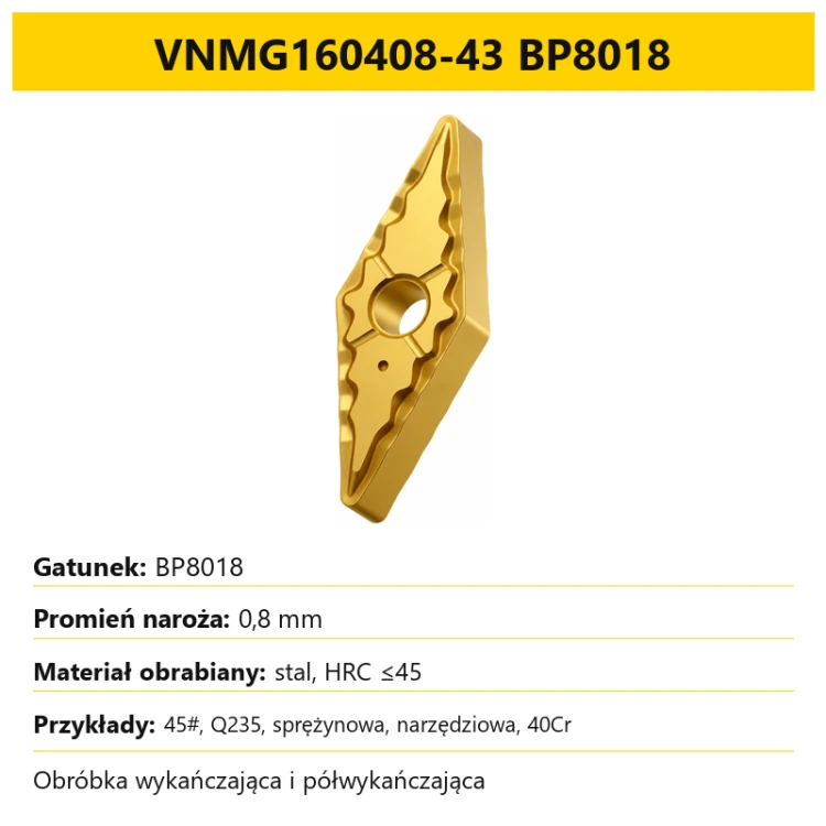 VNMG160408-43 BP8018