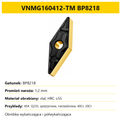 VNMG160412-TM BP8218