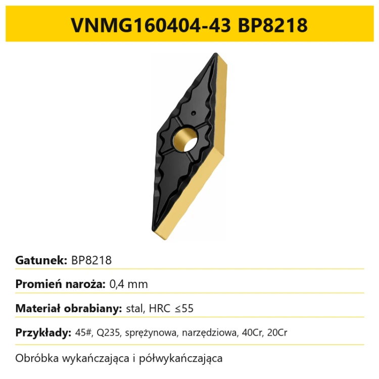 VNMG160404-43 BP8218