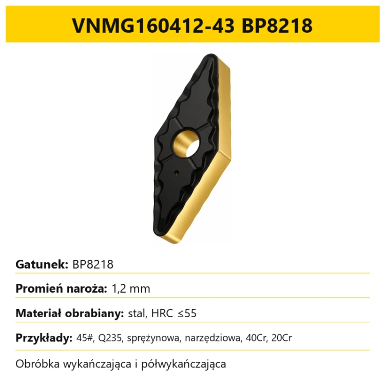VNMG160412-43 BP8218