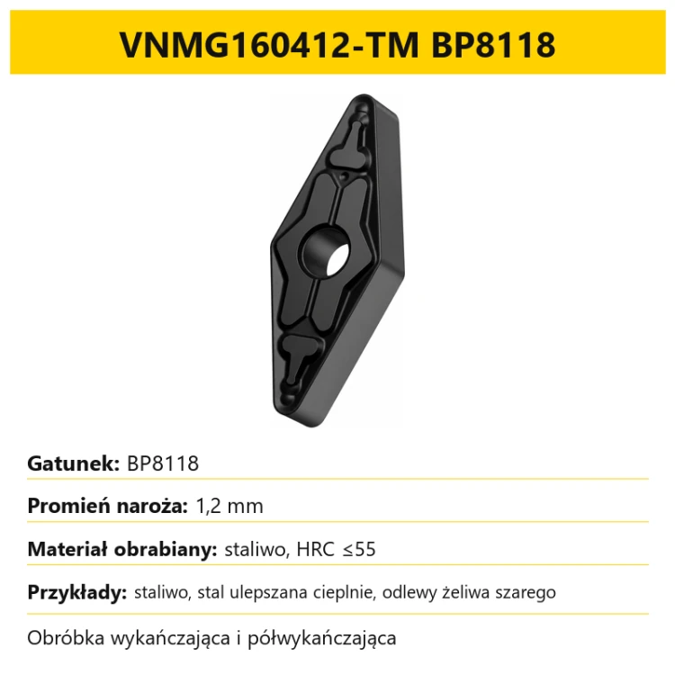 VNMG160412-TM BP8118