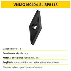 VNMG160404-SL BP8118