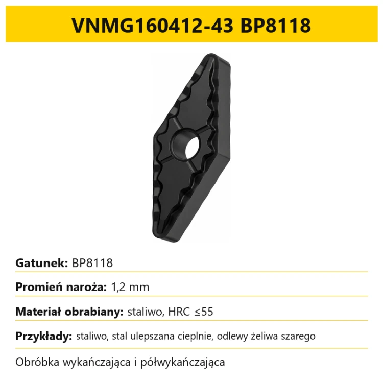 VNMG160412-43 BP8118